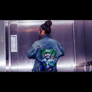 Jean coat